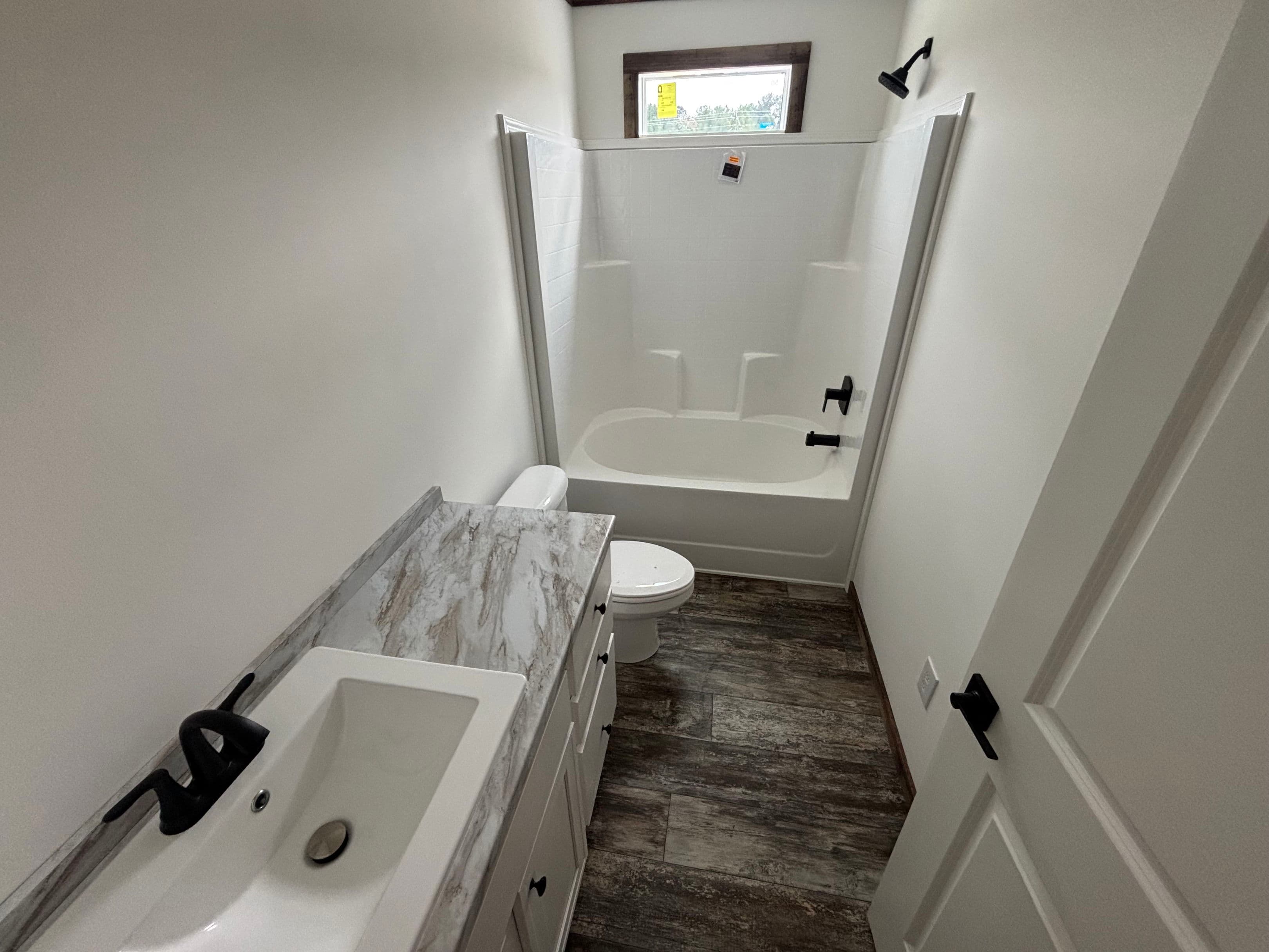 The bobby jo bathroom home features