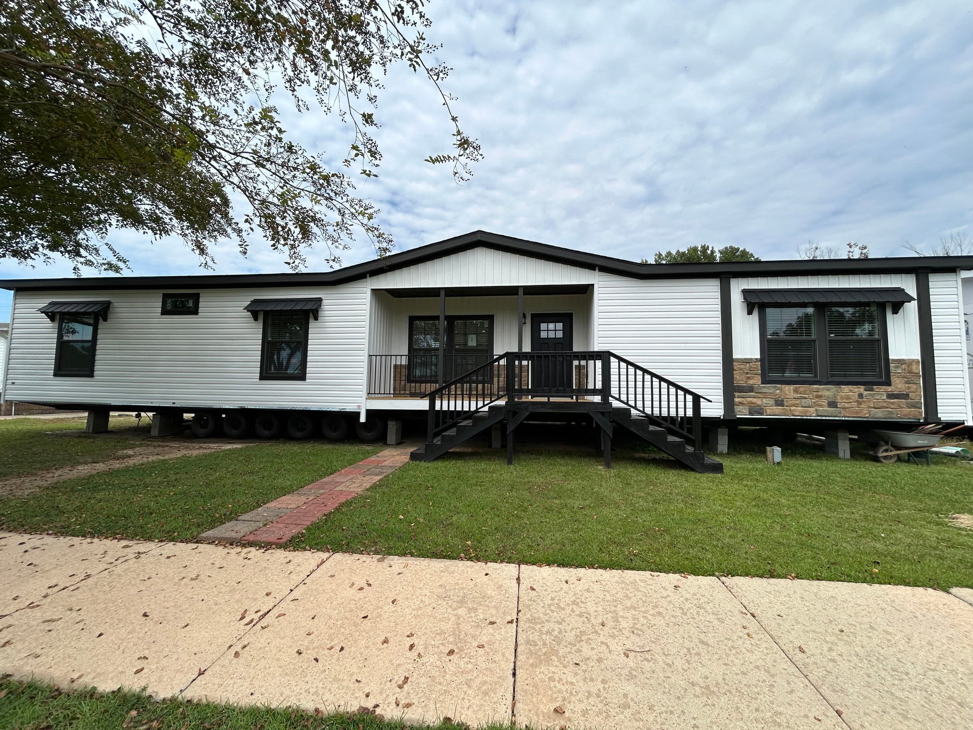 The mill house elevation and exterior home features