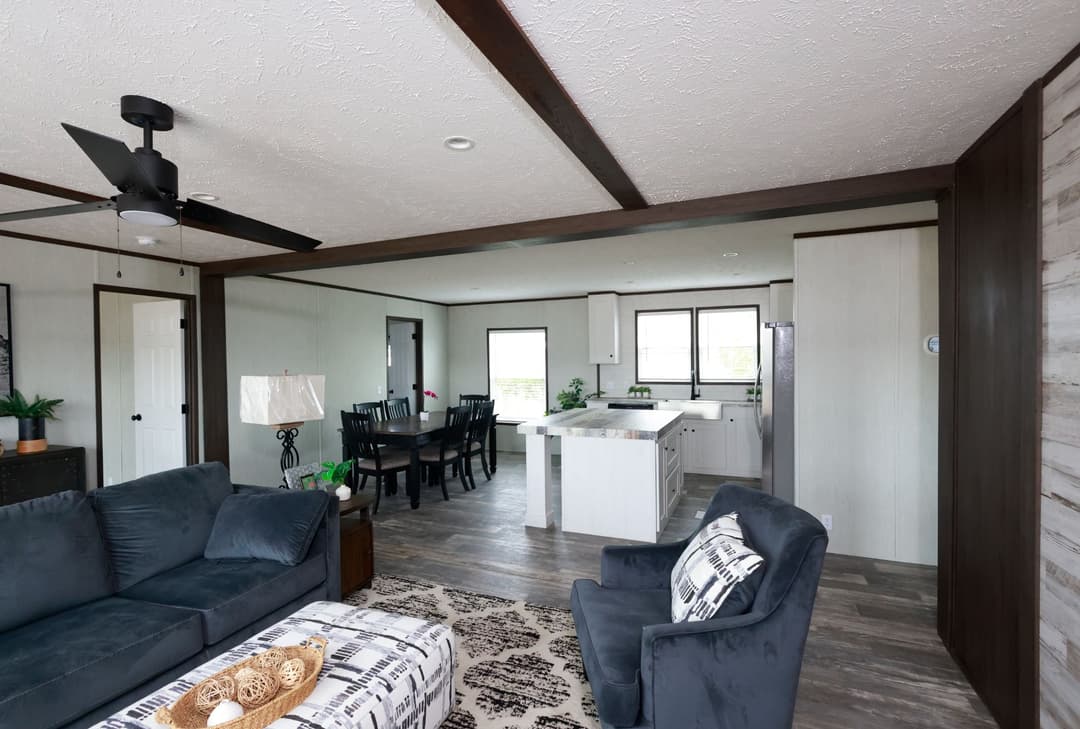 The park place interior home features