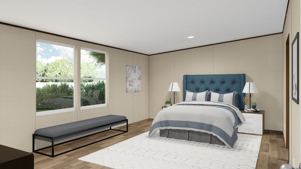 Triumph bedroom home features