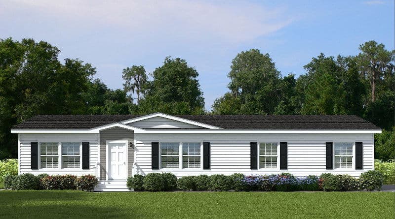 Acadia hero, elevation, and exterior home features