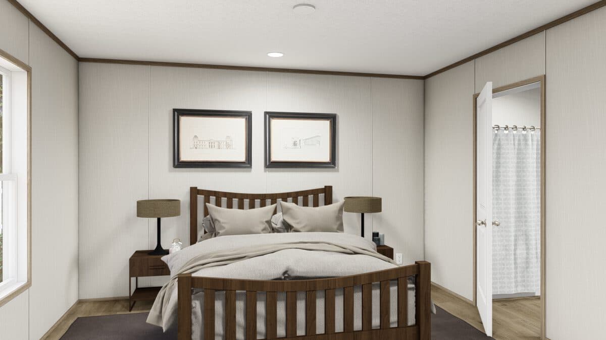 Vista bedroom home features