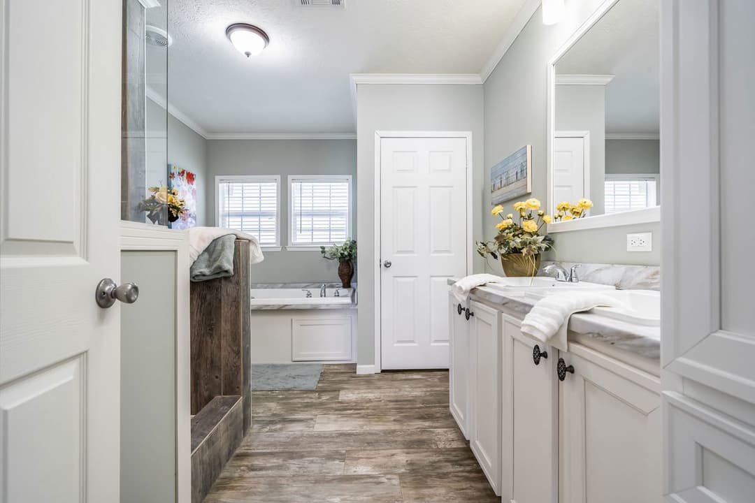 The ingram bathroom home features