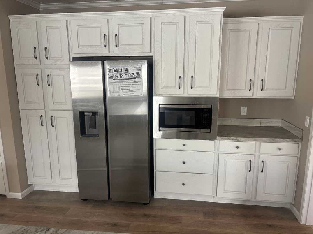 The hexagon kitchen home features