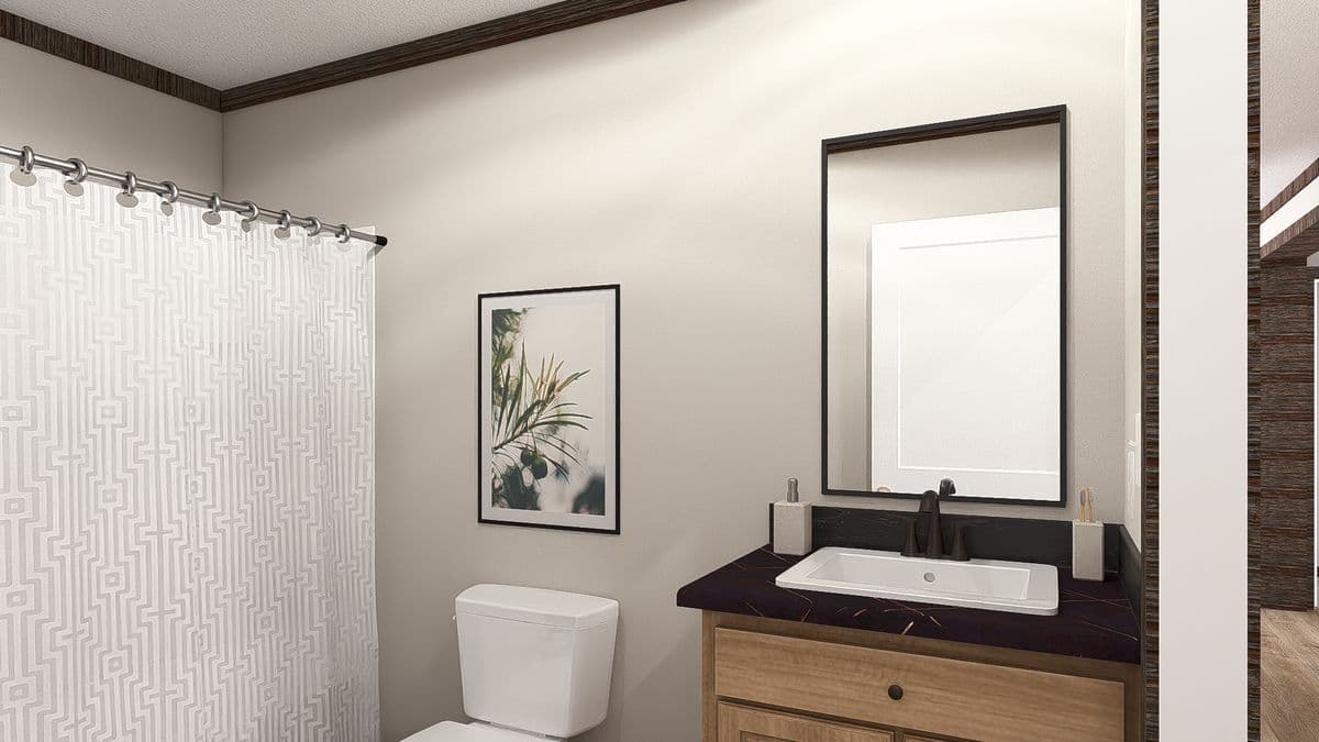 The jackson bathroom home features