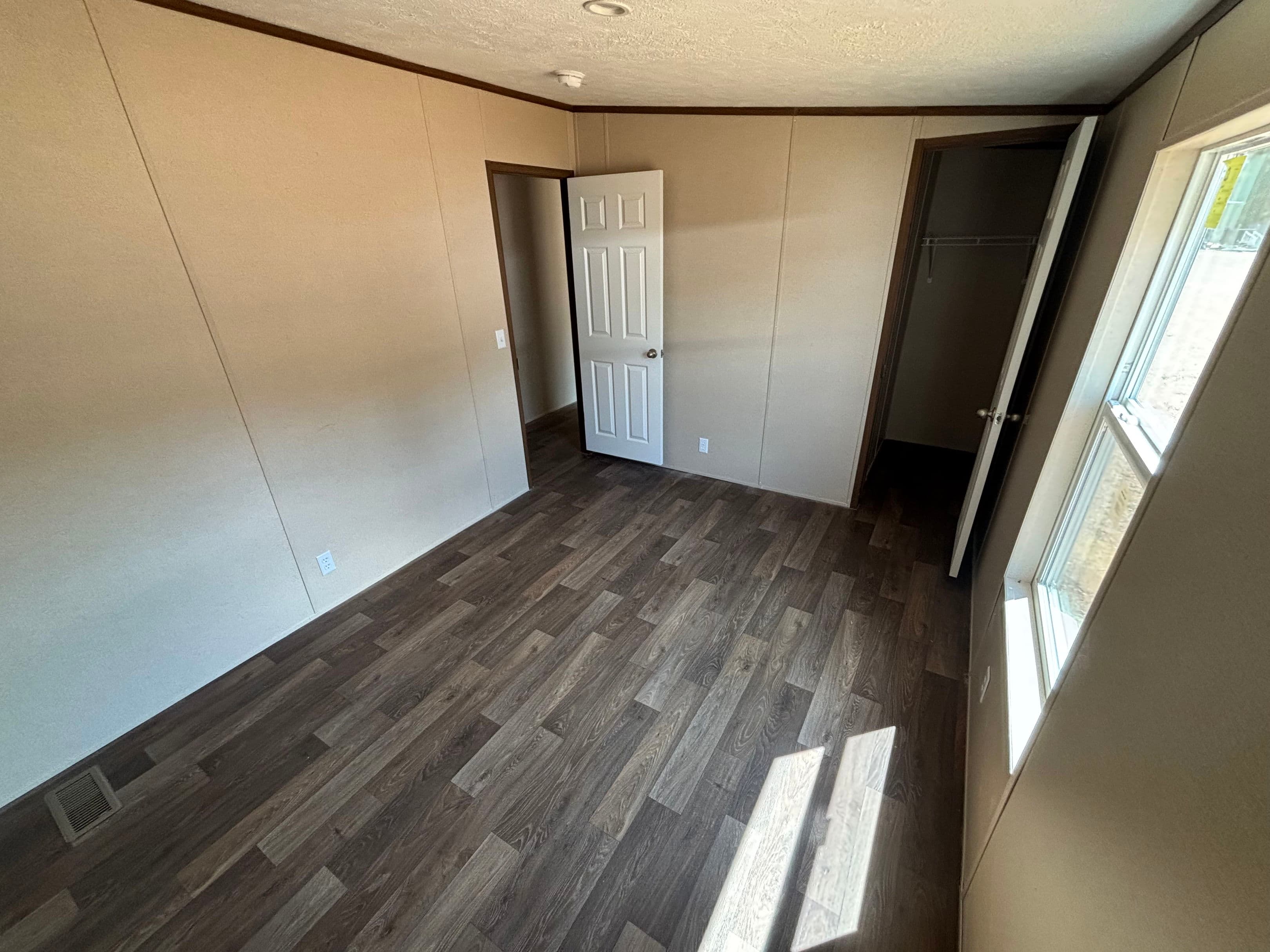 Triumph bedroom home features