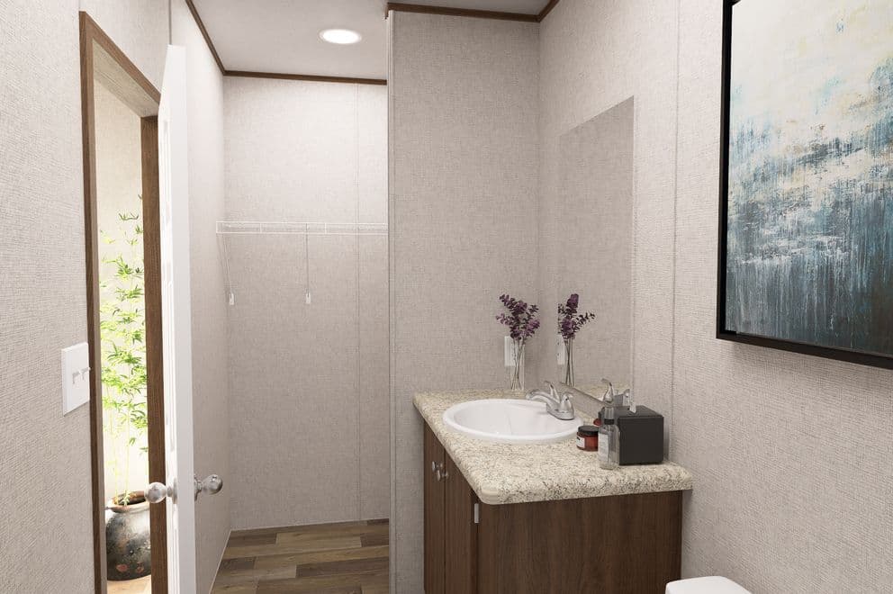 Dogwood bathroom home features