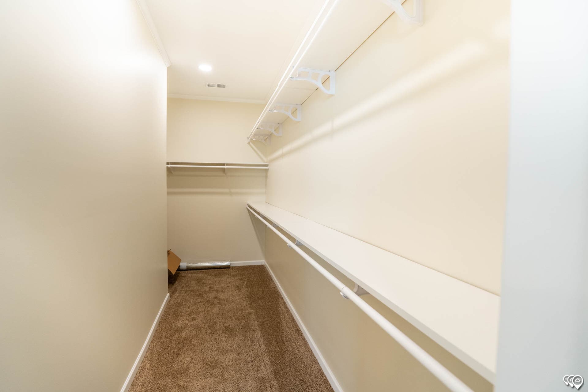 The riverview interior home features