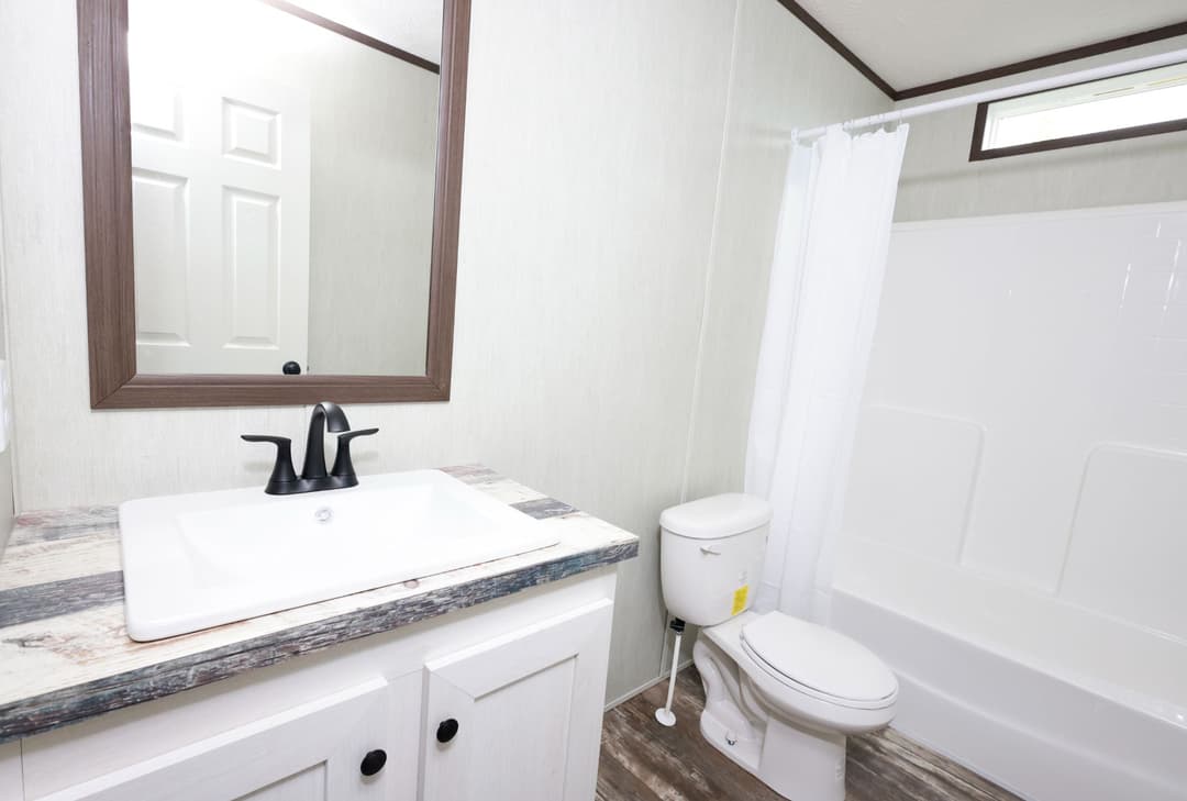 The park place bathroom home features