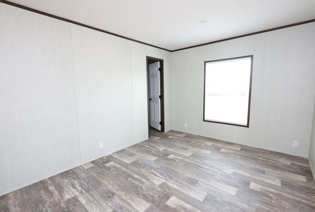 The park place bedroom home features