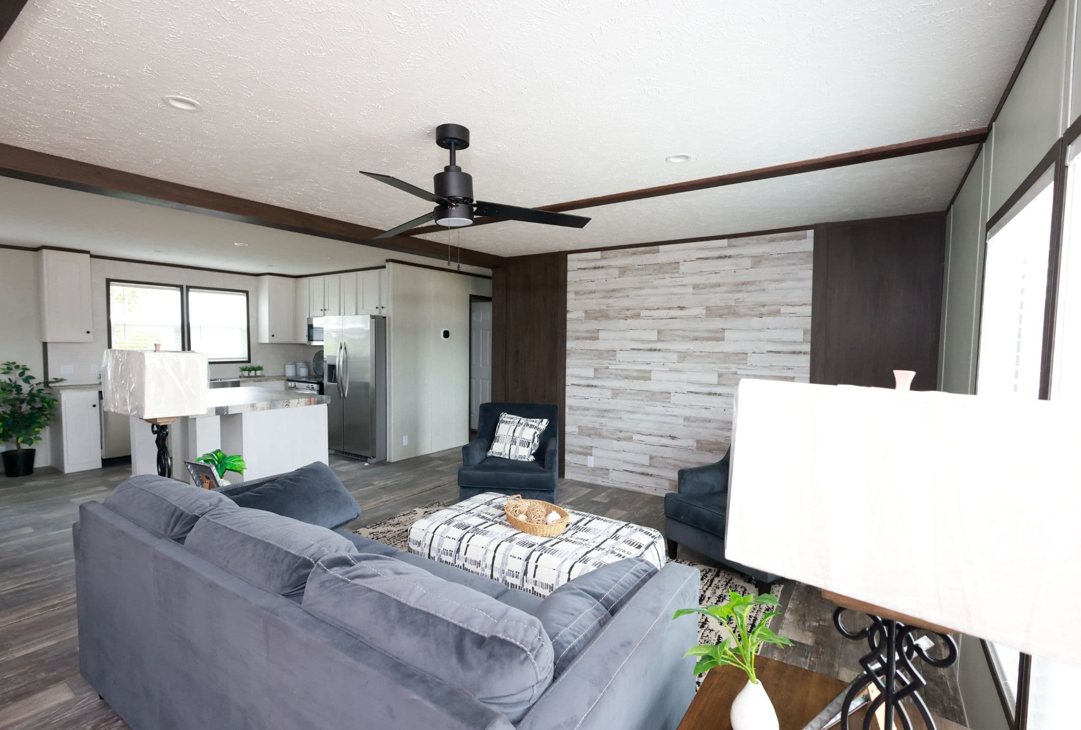 The park place interior home features