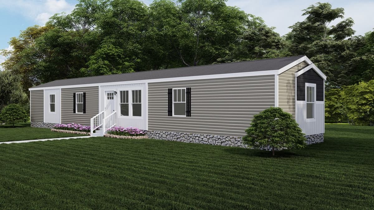 Boujee series elevation, hero, and exterior home features