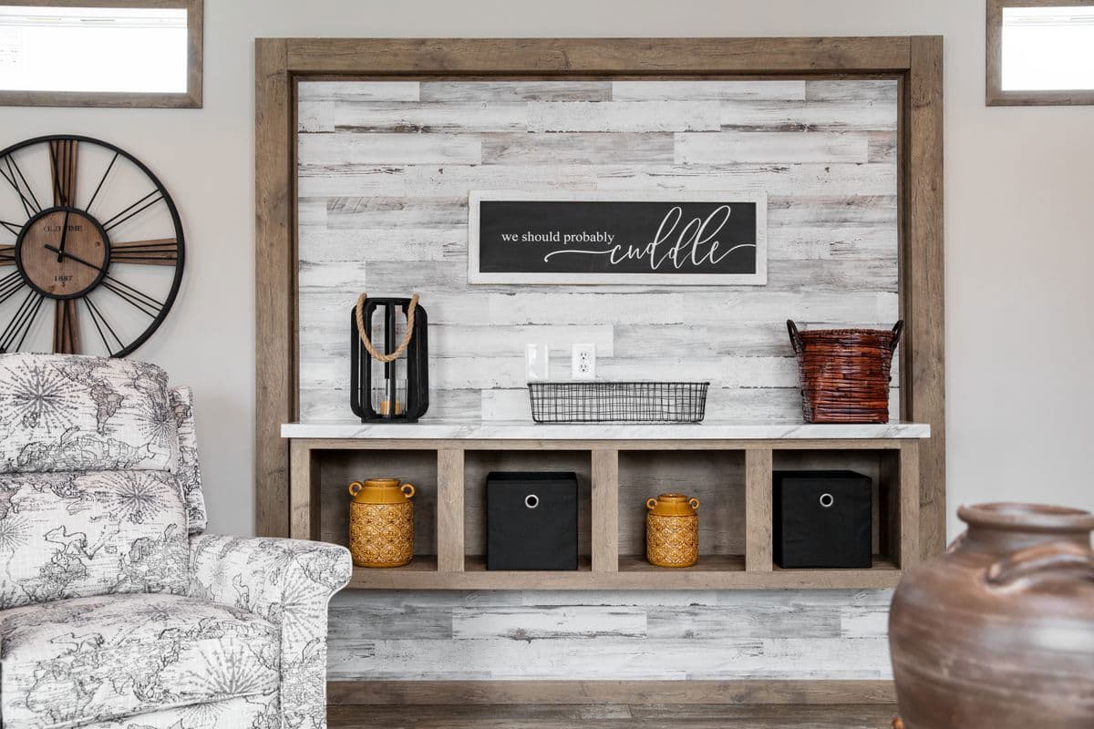 The marion interior home features