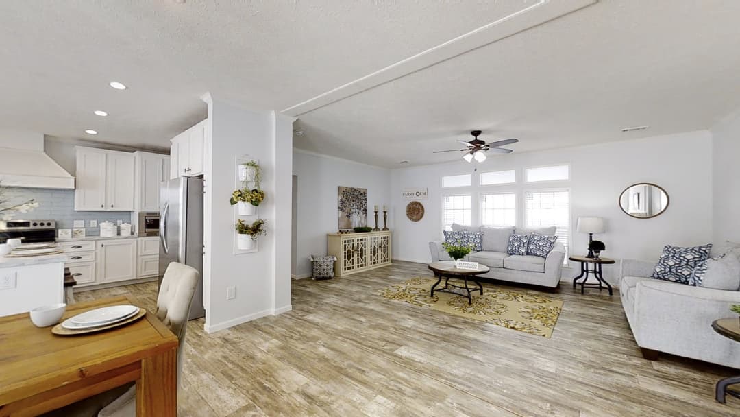 The ingram interior home features