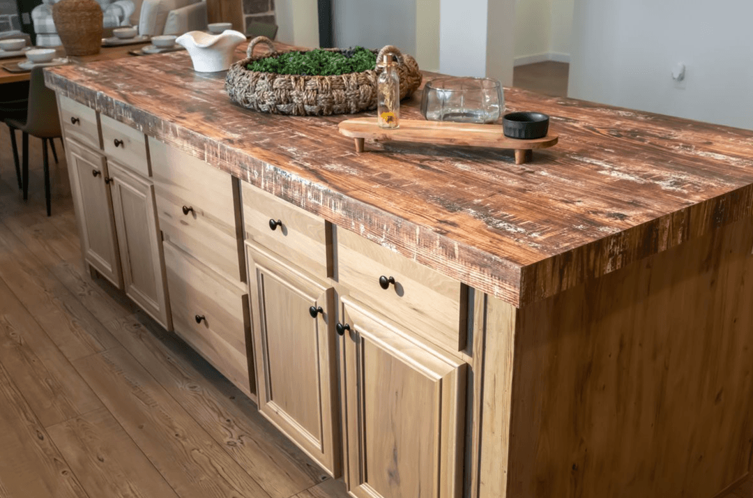 The rocking chair kitchen home features