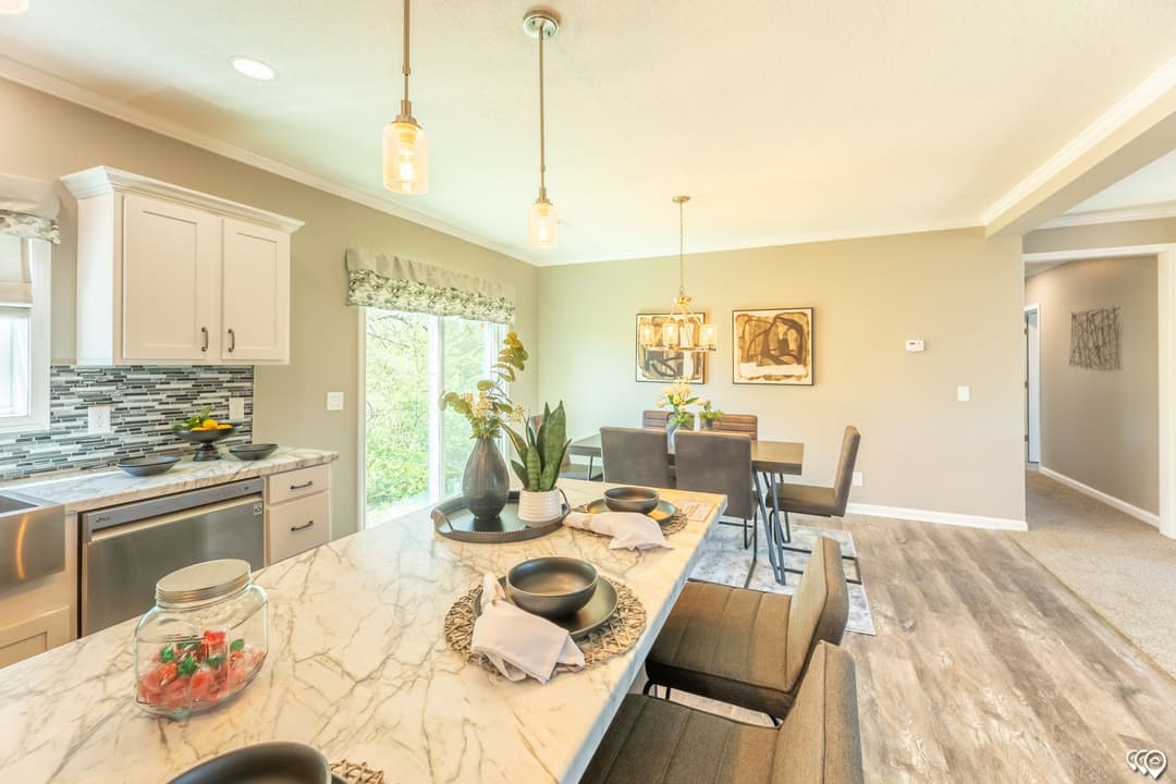 The grove kitchen home features