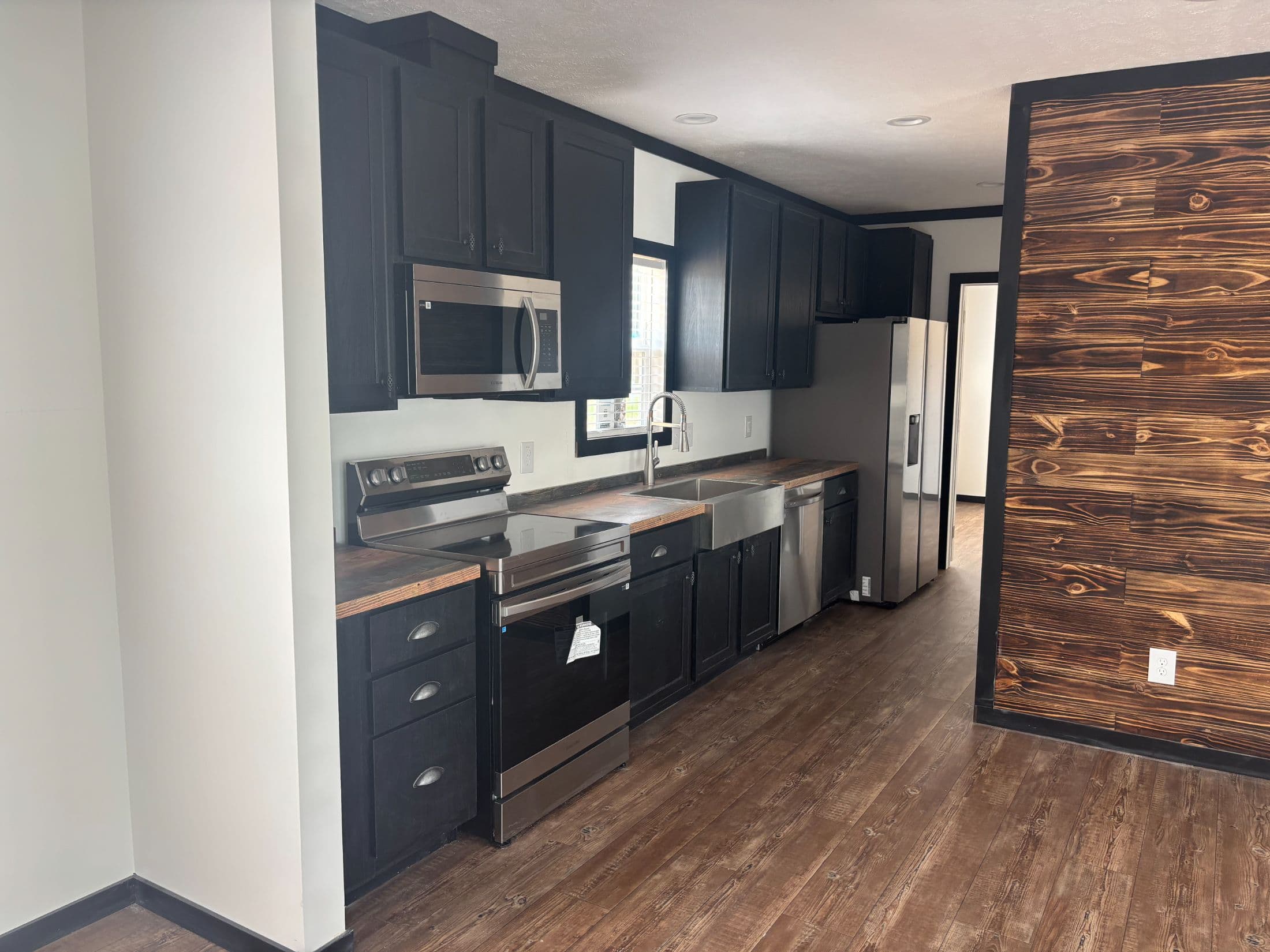 The walsh kitchen home features