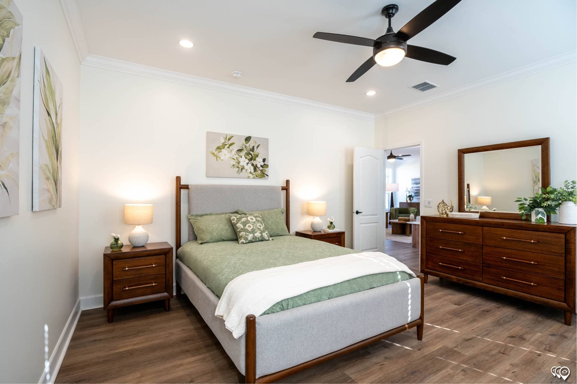 The piney branch bedroom home features