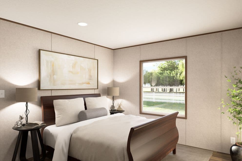 Magnolia bedroom home features