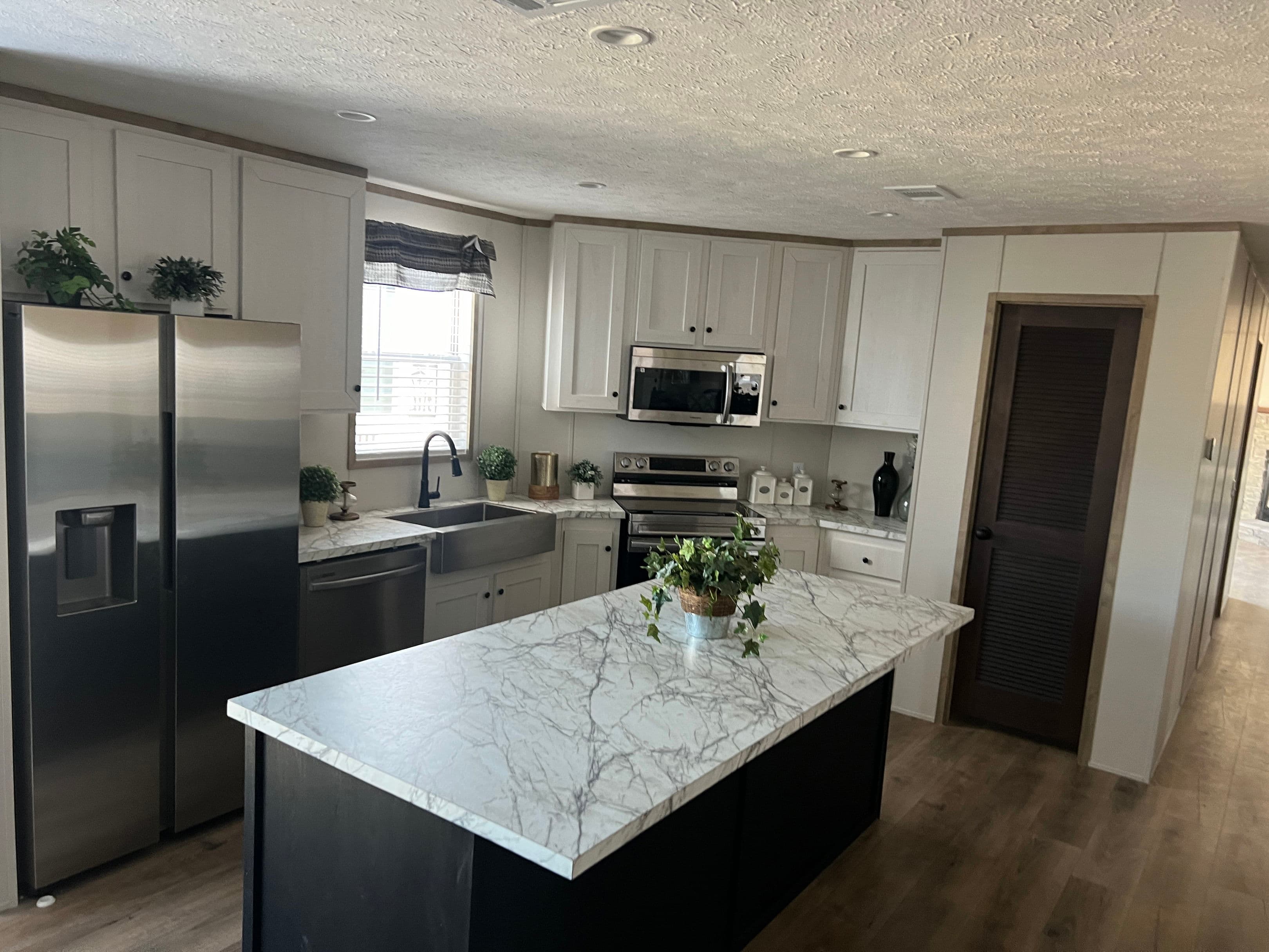 The bayside kitchen home features