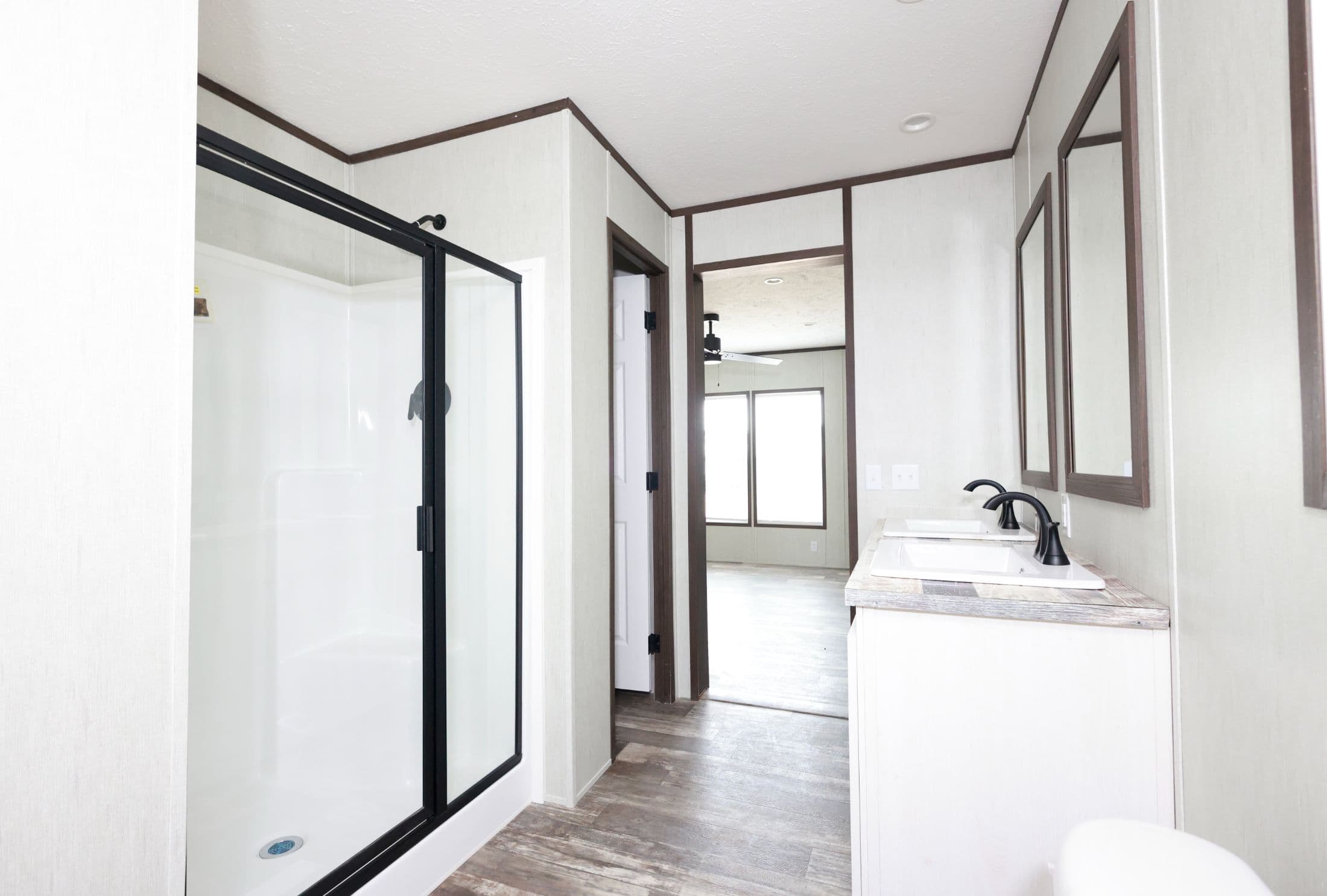 The park place bathroom home features
