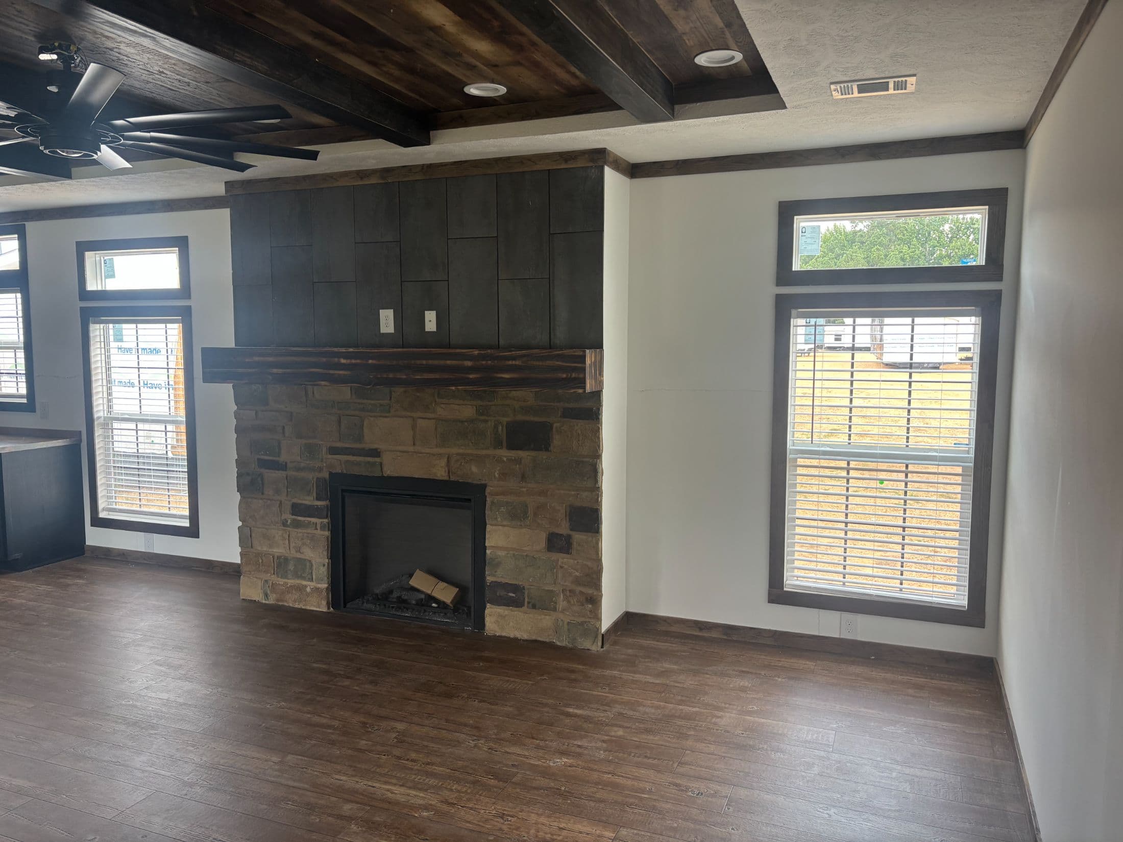 The mill house interior home features