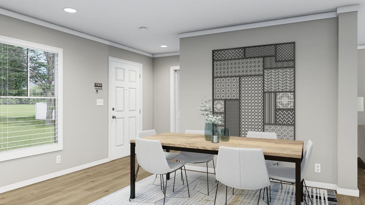 The franklin interior home features