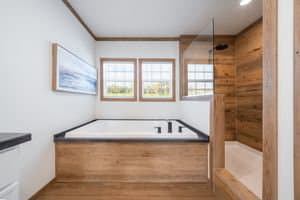 The reed bathroom home features