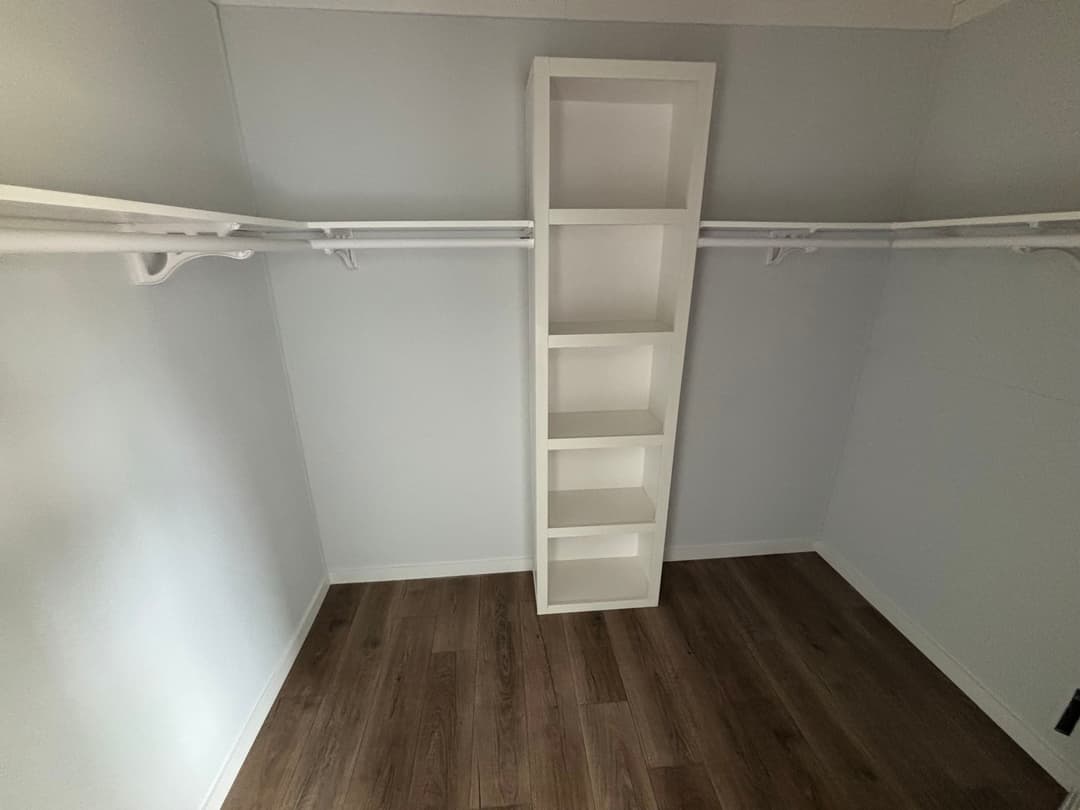 The magnolia bedroom home features