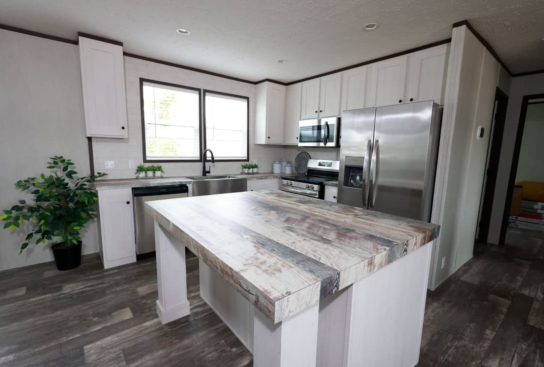 The park place kitchen home features