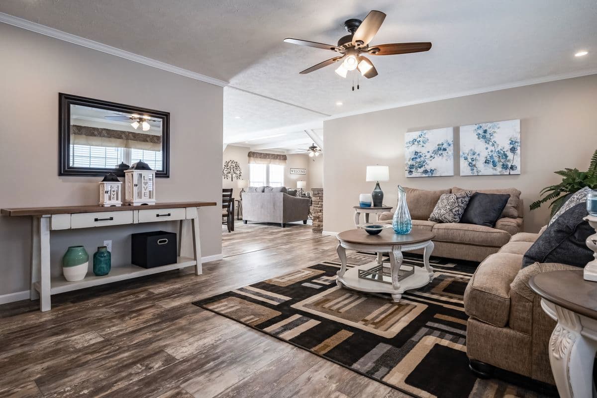 The roddy interior home features