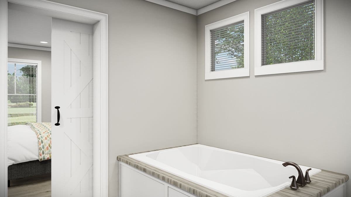 The revere bathroom home features