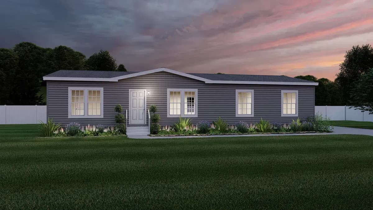 The jefferson elevation and exterior home features