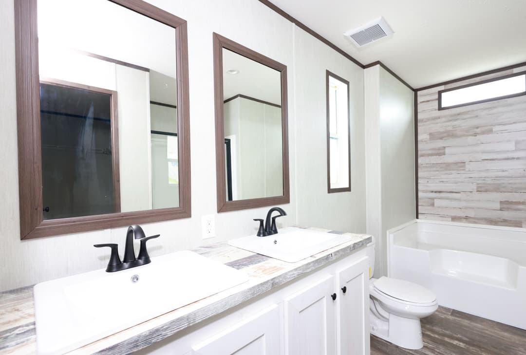 The park place bathroom home features