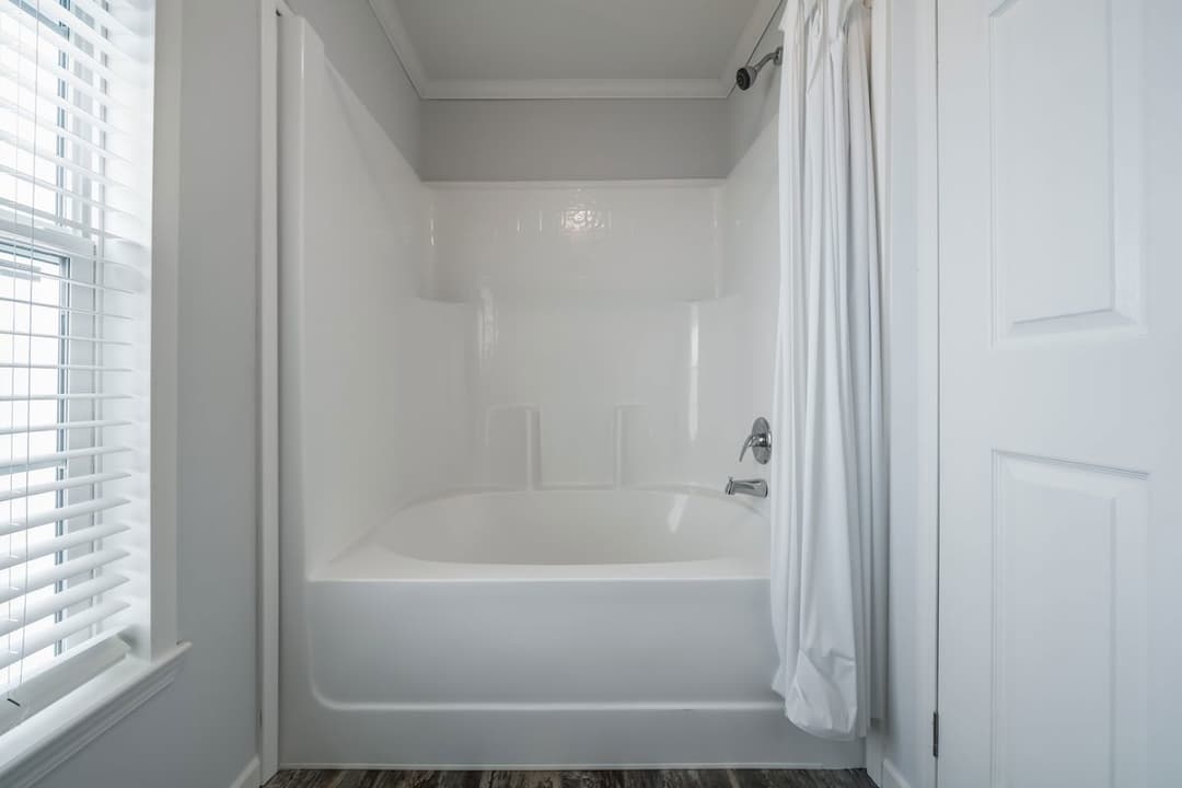 The leahy bathroom home features