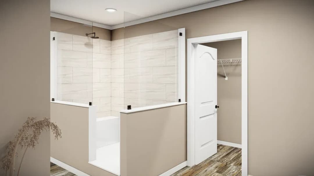 The lloyd ii bathroom home features