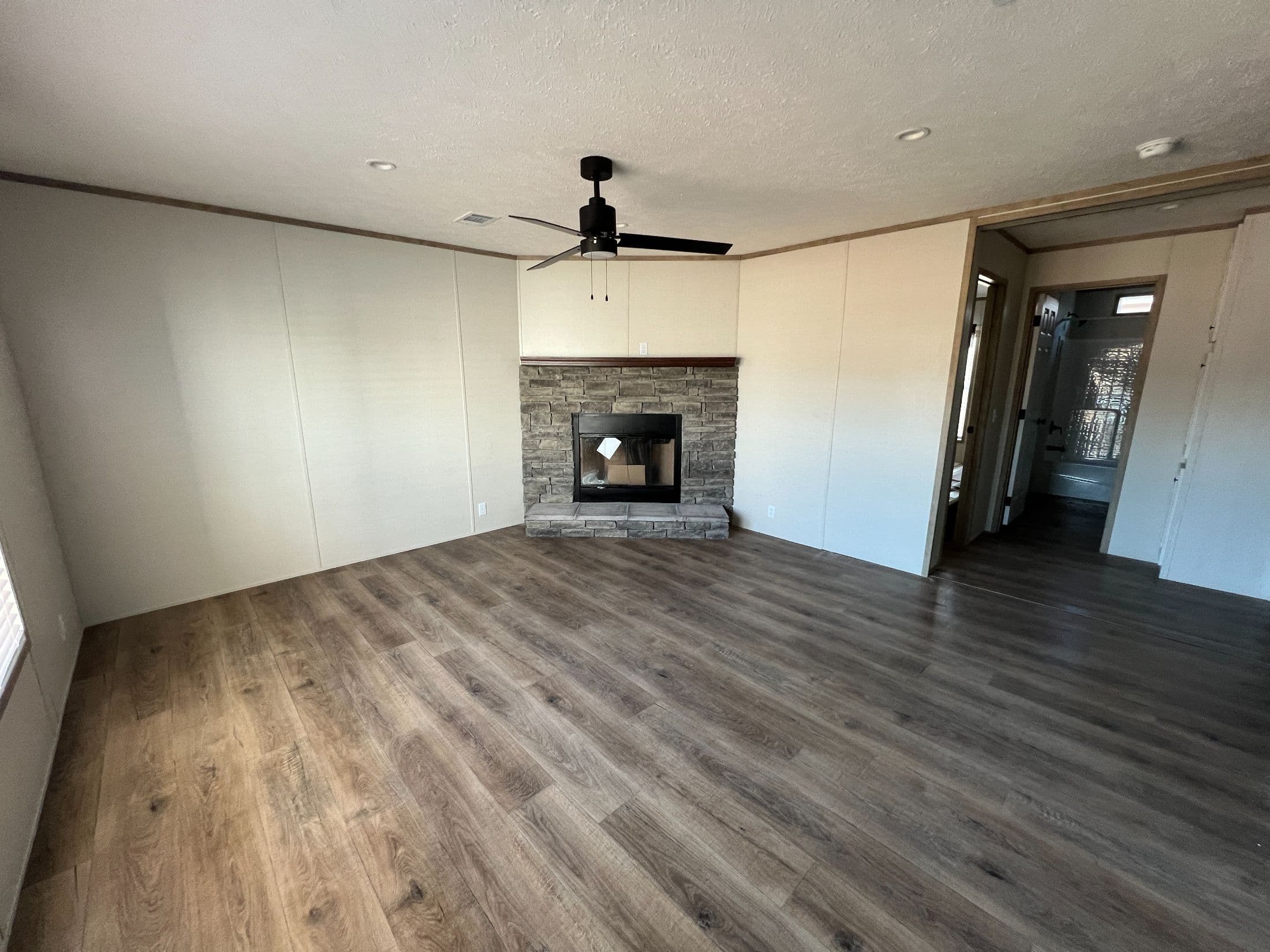 The bayside interior home features