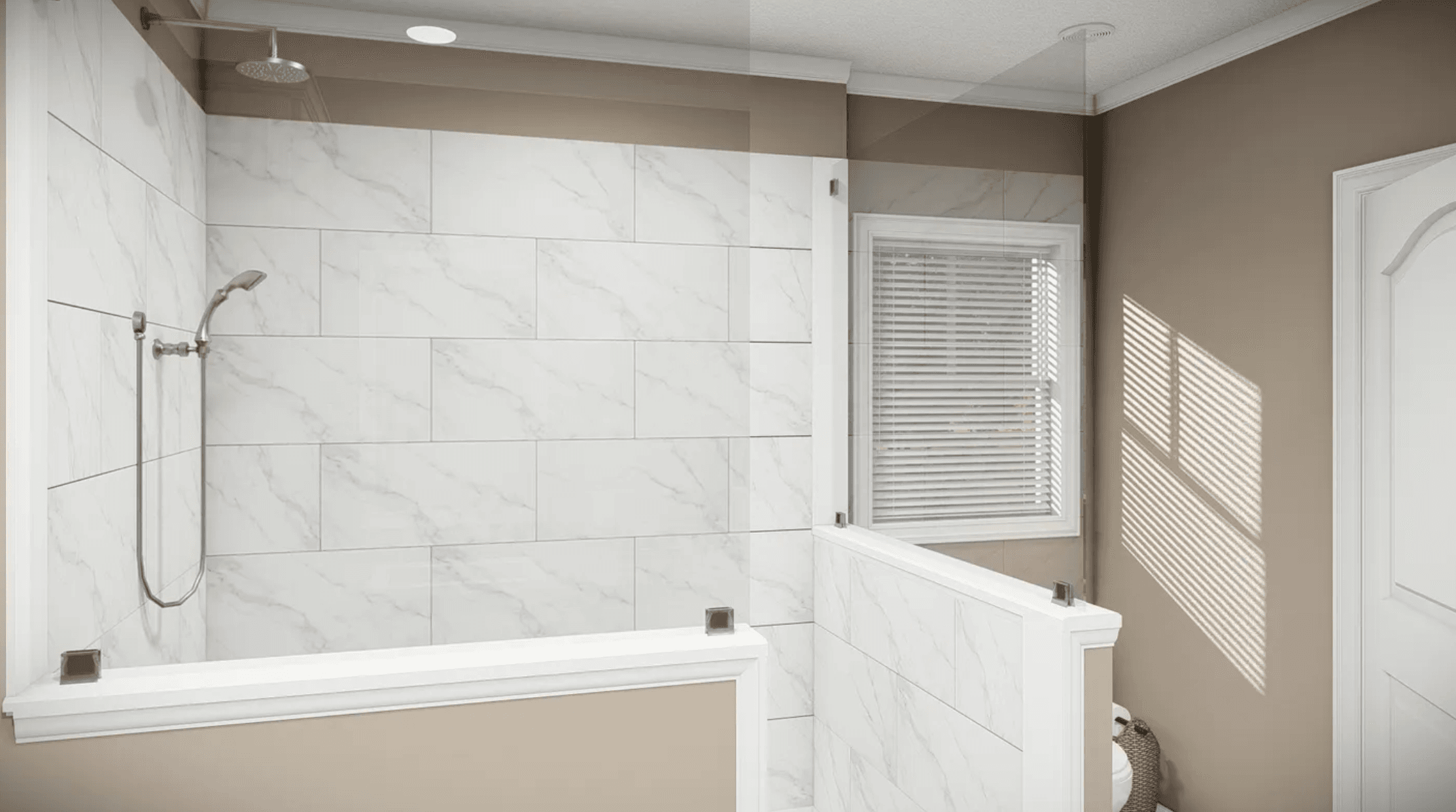 The bandon bathroom home features