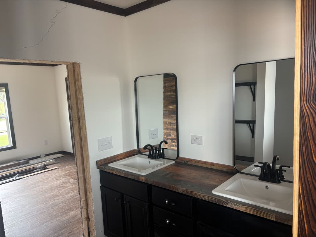 The mill house bathroom home features