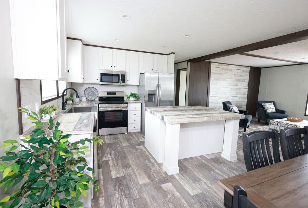 The park place kitchen home features