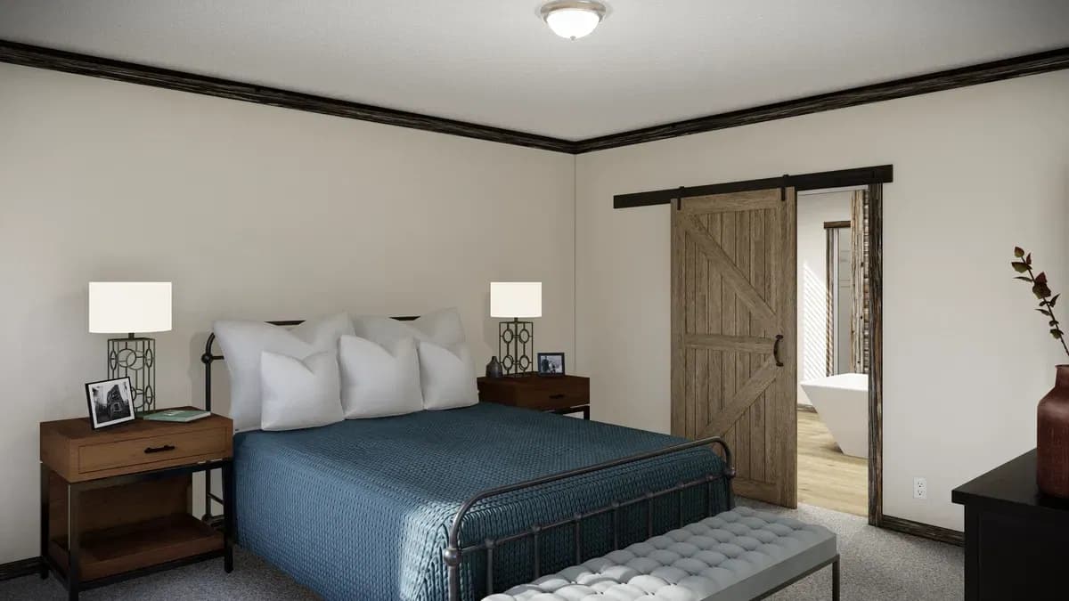 The anderson ii bedroom home features