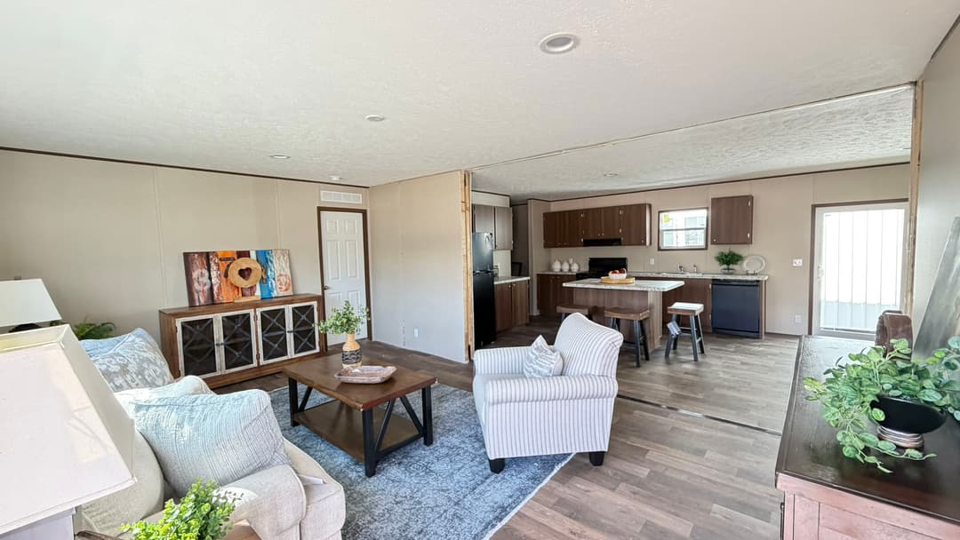 Redwood interior home features