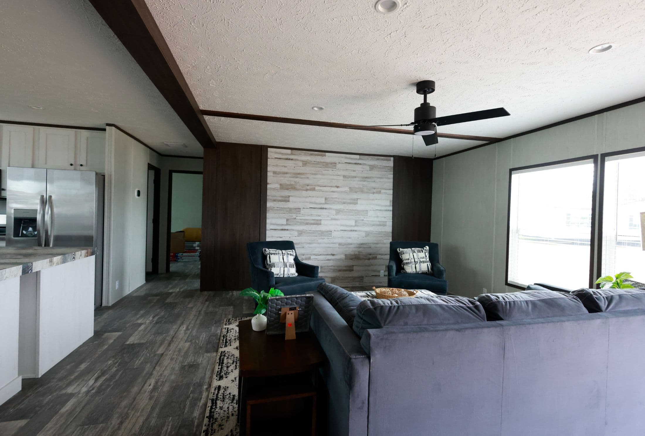 The park place interior home features