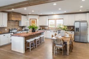 The reed interior home features